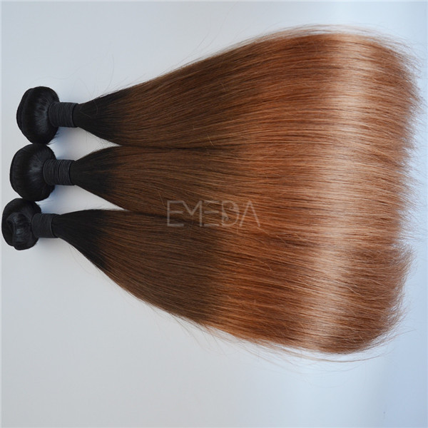 Grade 7A 3 color hair extensions atlanta YJ173